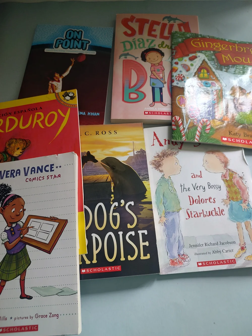 Scholastic Kids Book Bundle - Mixed Color Children's Storybooks